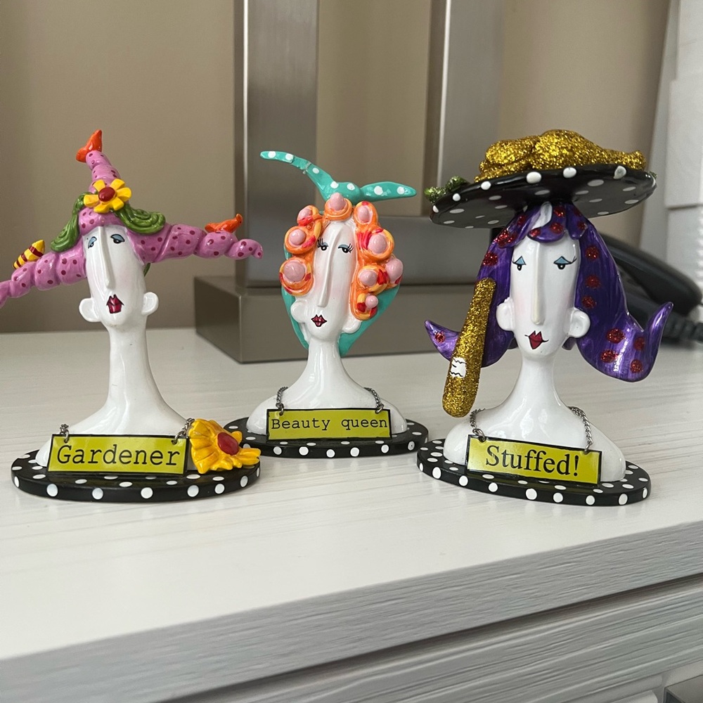 Bust Line by Joey face figurines